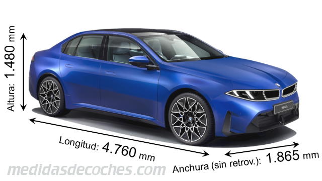 BMW i3 cotas en mm