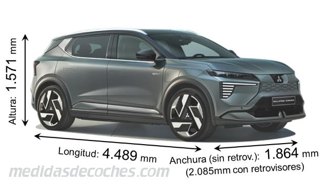 Mitsubishi Eclipse Cross dimensiones