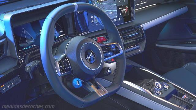 Detalle interior del Alpine A290