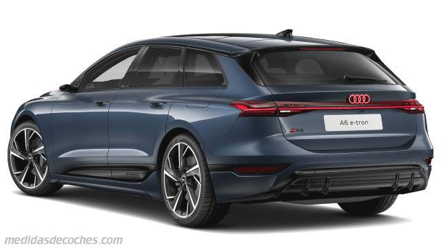 Exterior del Audi A6 Avant e-tron