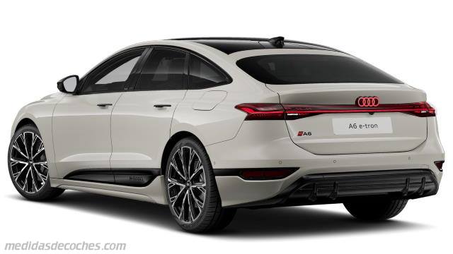 Exterior del Audi A6 Sportback e-tron