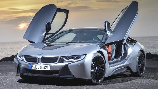 Exterior del BMW i8 Coupe