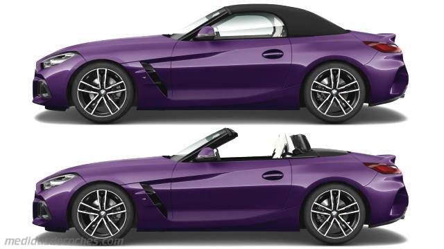 Detalle exterior del BMW Z4