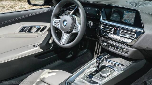 Detalle interior del BMW Z4