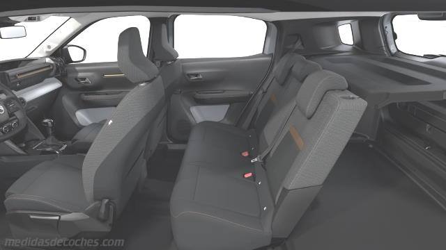 Detalle interior del Citroen C3 Aircross