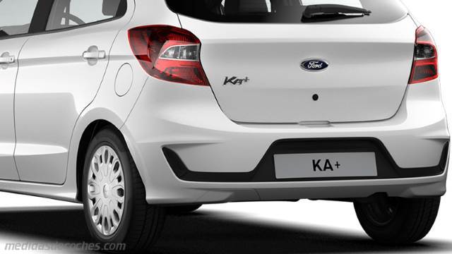 Detalle exterior del Ford Ka+