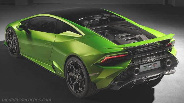 Exterior del Lamborghini Huracán Tecnica