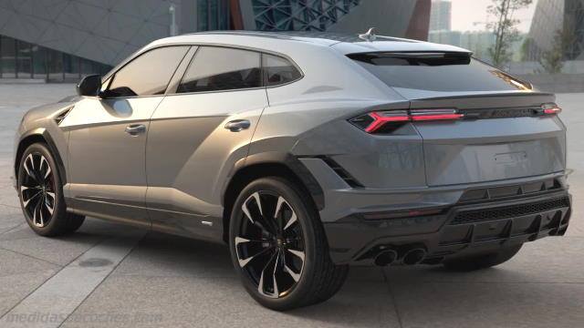 Exterior del Lamborghini Urus S