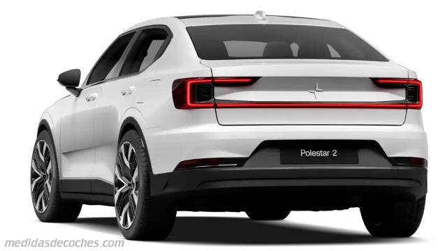 Exterior del Polestar 2-