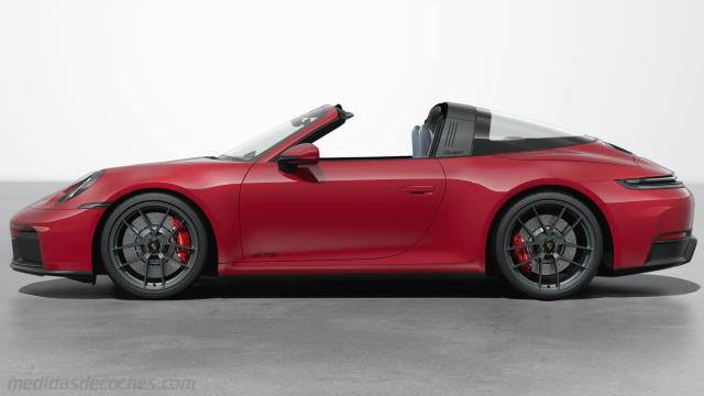 Detalle exterior del Porsche 911 Targa 4