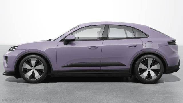 Detalle exterior del Porsche Macan Electric