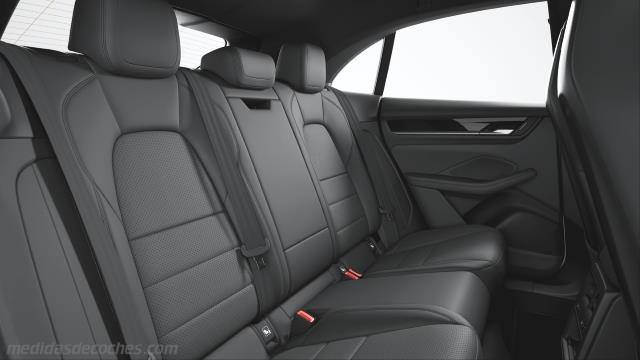 Detalle interior del Porsche Macan Electric