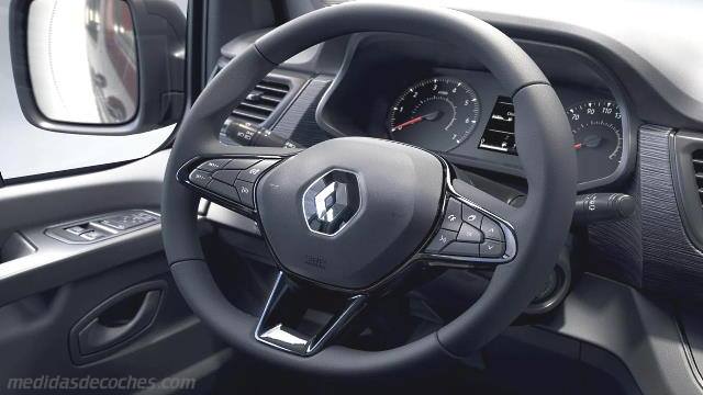 Detalle interior del Renault Trafic Combi