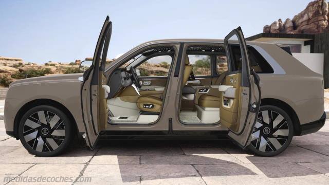 Detalle interior del Rolls-Royce Cullinan