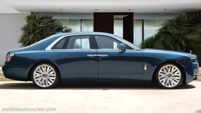 Detalle exterior del Rolls-Royce Ghost