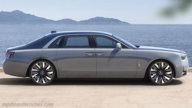 Detalle exterior del Rolls-Royce Ghost Extended