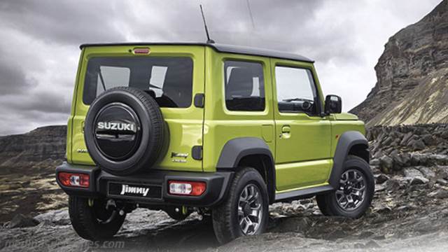 Detalle exterior del Suzuki Jimny