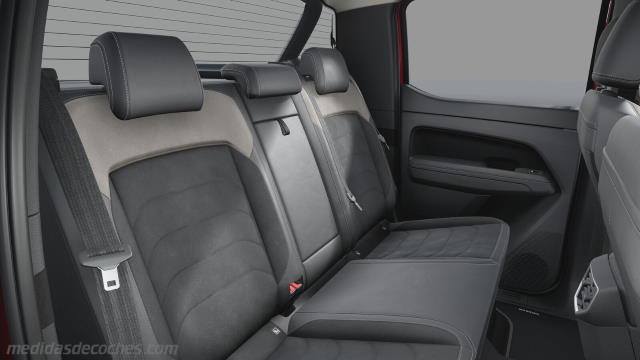 Detalle interior del Volkswagen Amarok