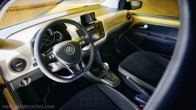 Detalle interior del Volkswagen up!