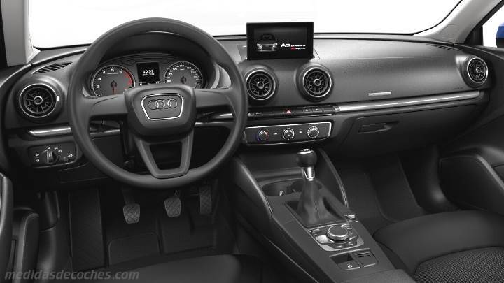 Medidas y maletero del Audi A3 Sportback - Carnovo