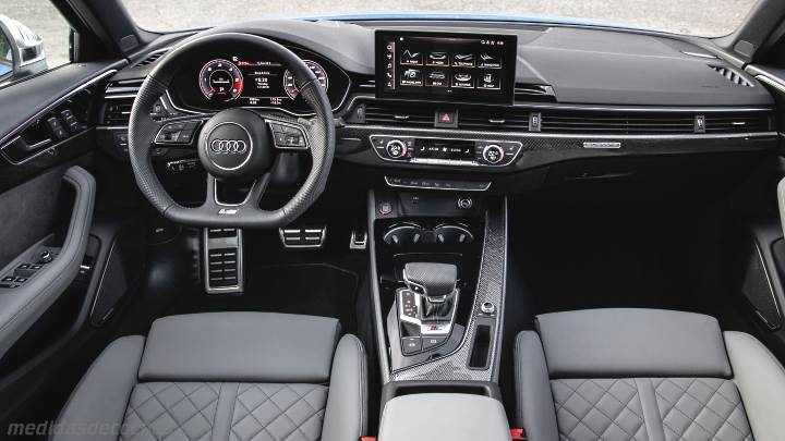 Medidas Audi S4 2020, maletero e interior