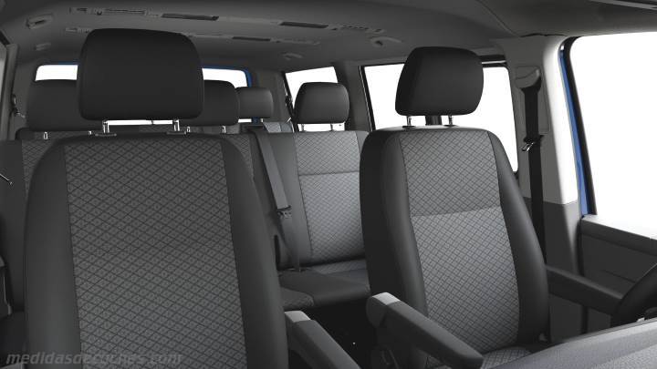 Interior Volkswagen Caravelle Corta 2020