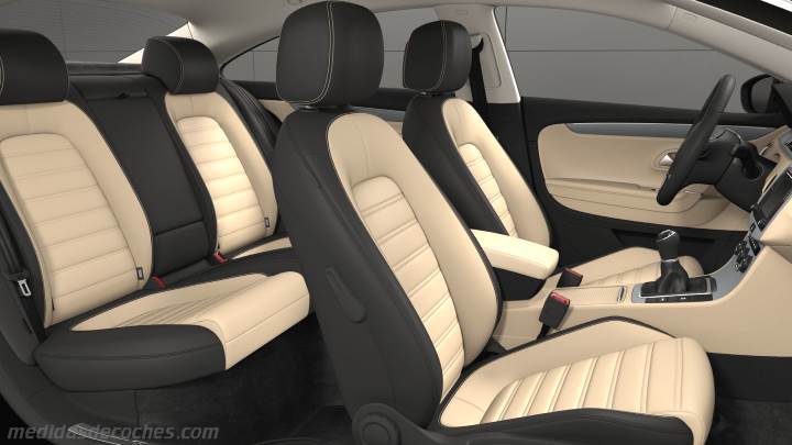 Interior Volkswagen CC 2012