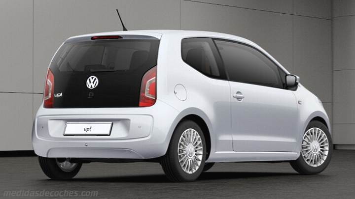 Maletero Volkswagen up! 2012