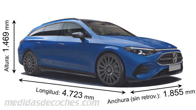 Dimensiones Mercedes-Benz CLA Shooting Brake