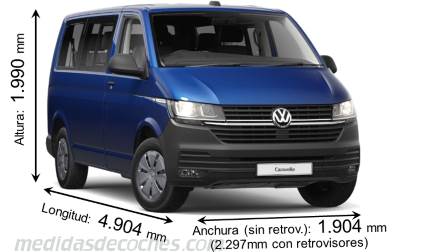 Volkswagen Caravelle Corta 2020